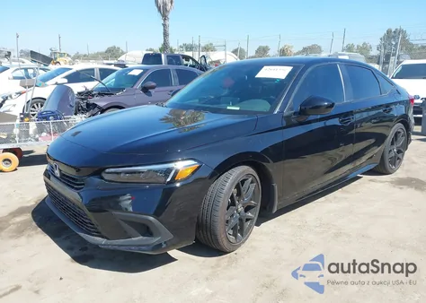 2024 Honda Civic Sport из США, поврежденный, VIN 2HGFE2F56RH538545